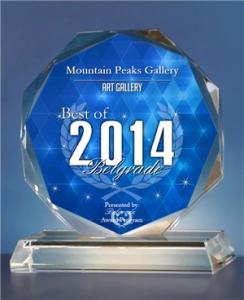 Mountain Peaks Gallery Receives Achievement Award